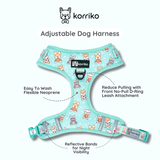 Adjustable Dog Harness - Dream Team (Final Sale)