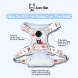 Exploration Lite No-Pull Dog Harness - Pizza