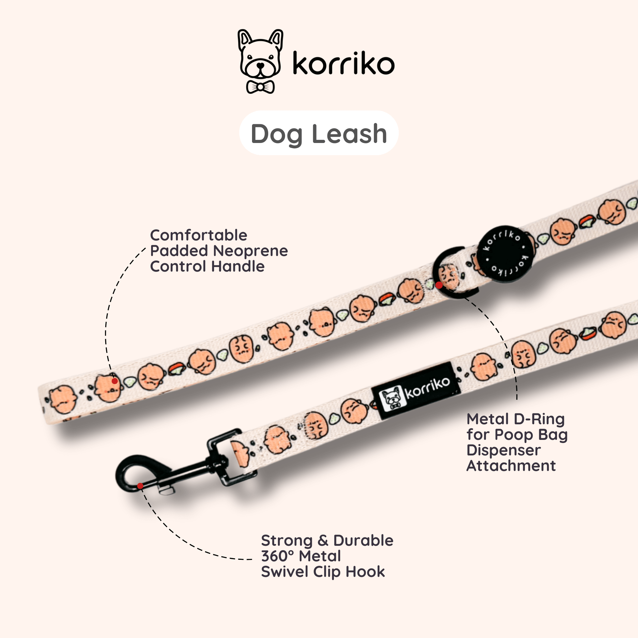 Dog Leash - Potato