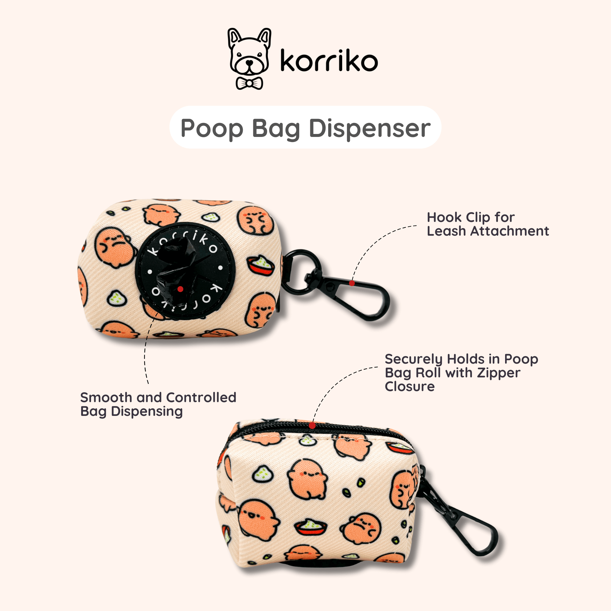 Poop Bag Dispenser - Potato