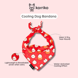 Cooling Dog Bandana - Soup Dumpling