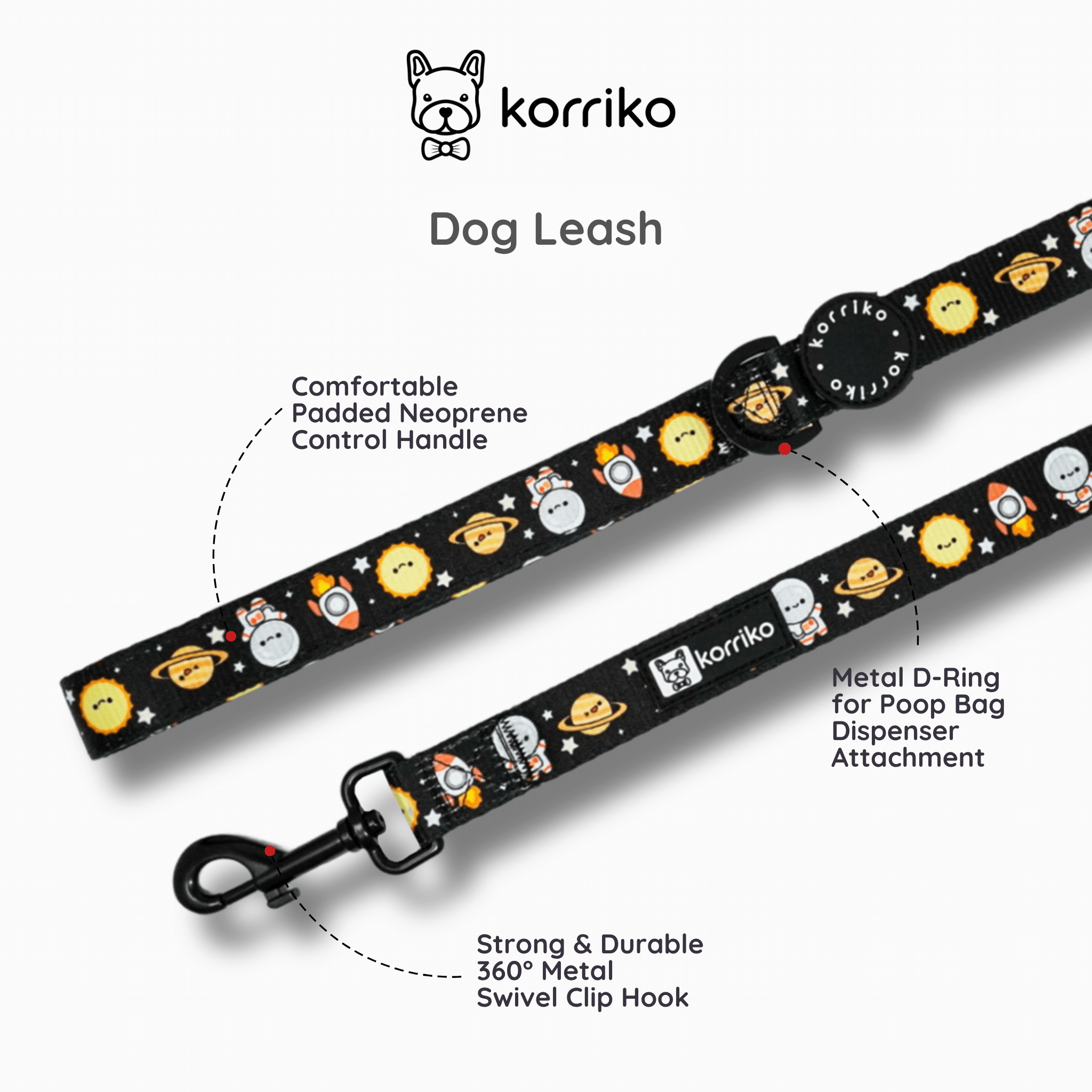 Dog Leash - Space Cadet (Final Sale)