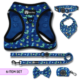 Ultimate Step-In Harness Bundle Set - Dino (6-Piece)