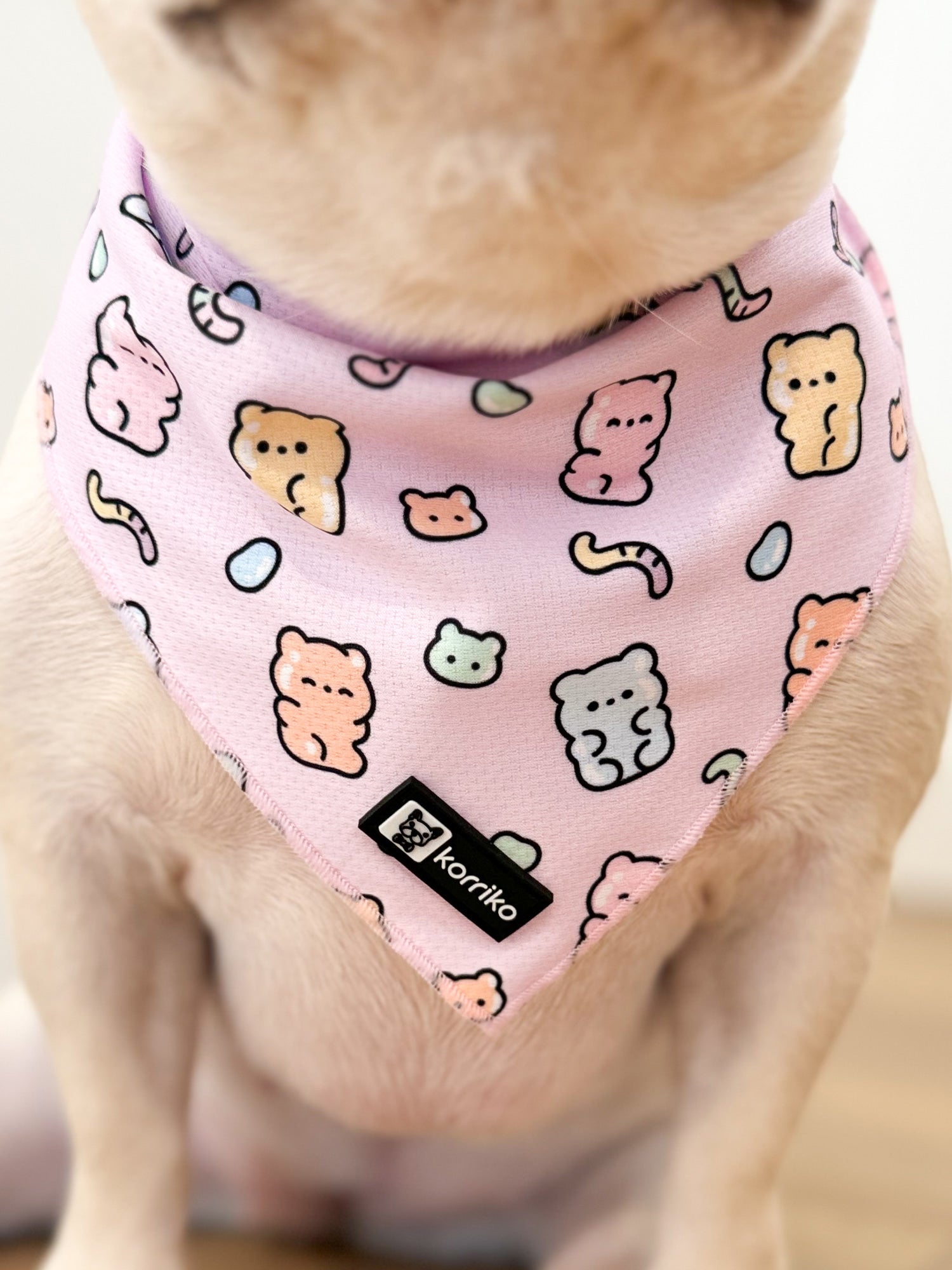 Cooling Dog Bandana - Gummy Bear