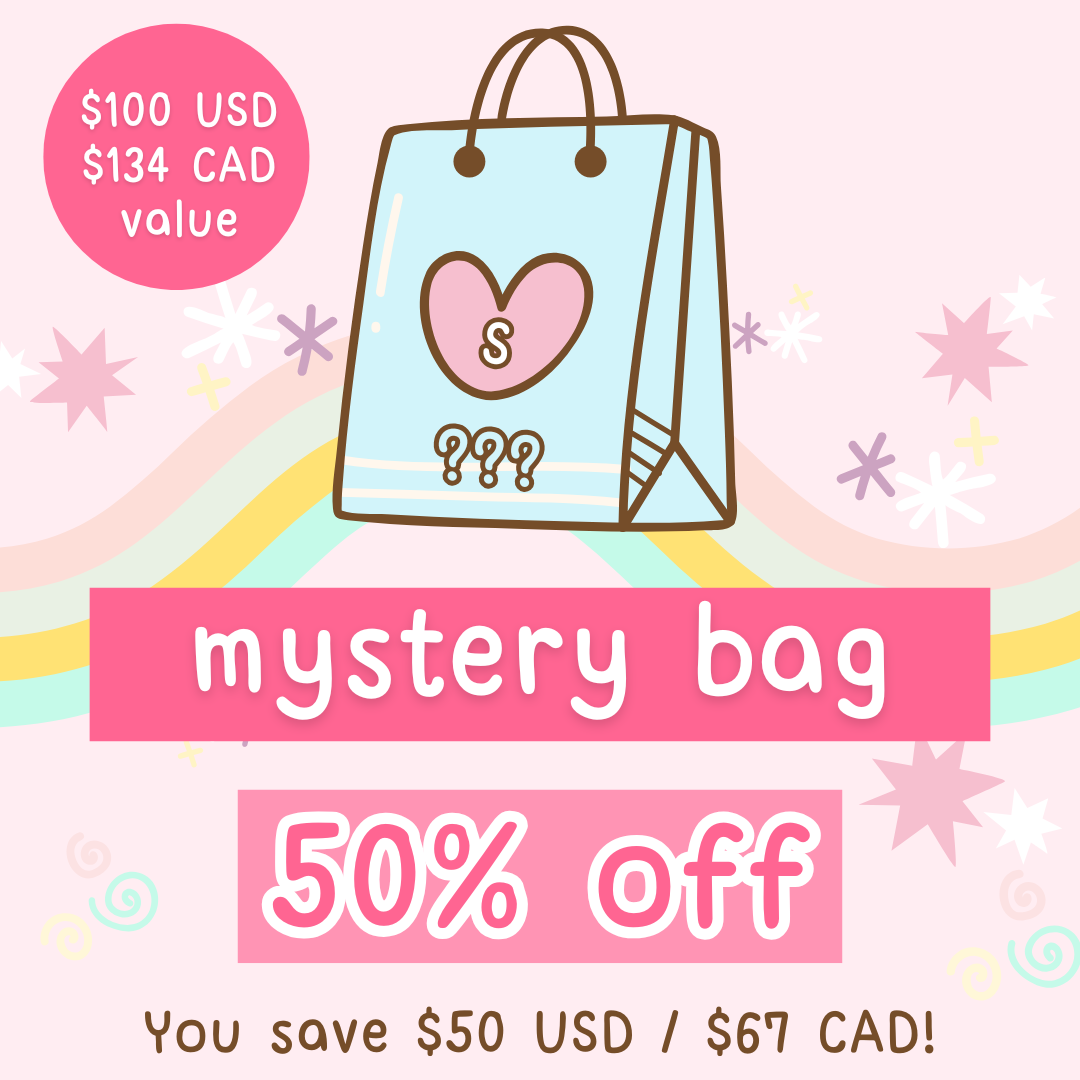 Mystery Bag - Small ($100 USD / $134 CAD Value)