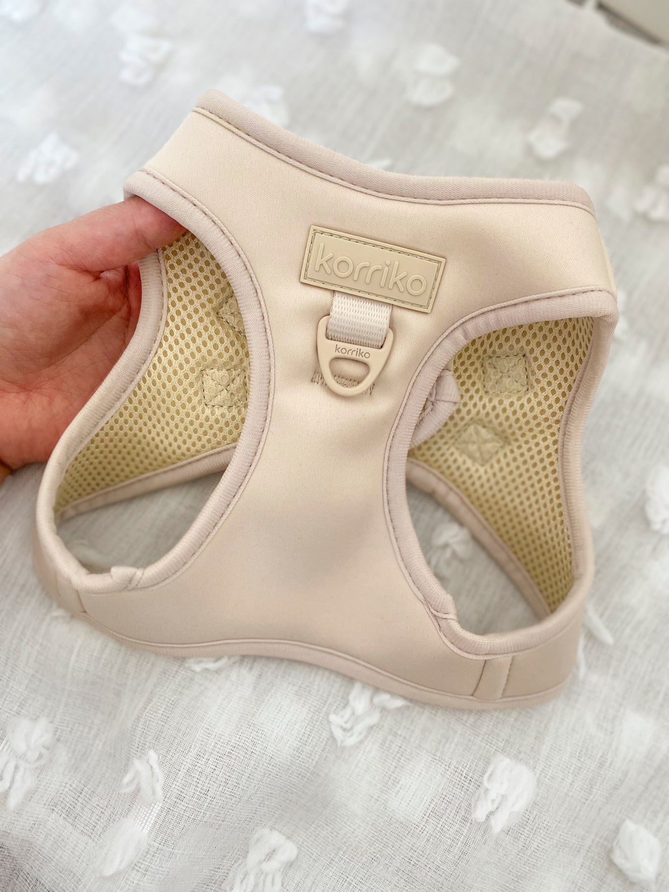 Step-In Dog Harness - Almond Nude