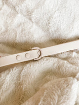 Waterproof PVC Dog Leash - Almond Nude (Preorder - Late June)