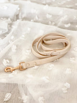 Waterproof PVC Dog Leash - Almond Nude (Preorder - Late June)