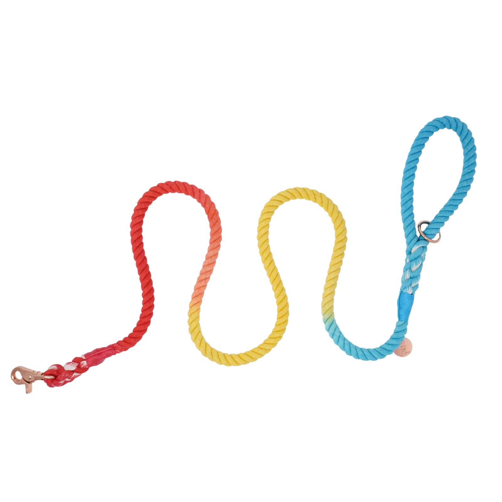 Cotton Rope Leash - Beach Please