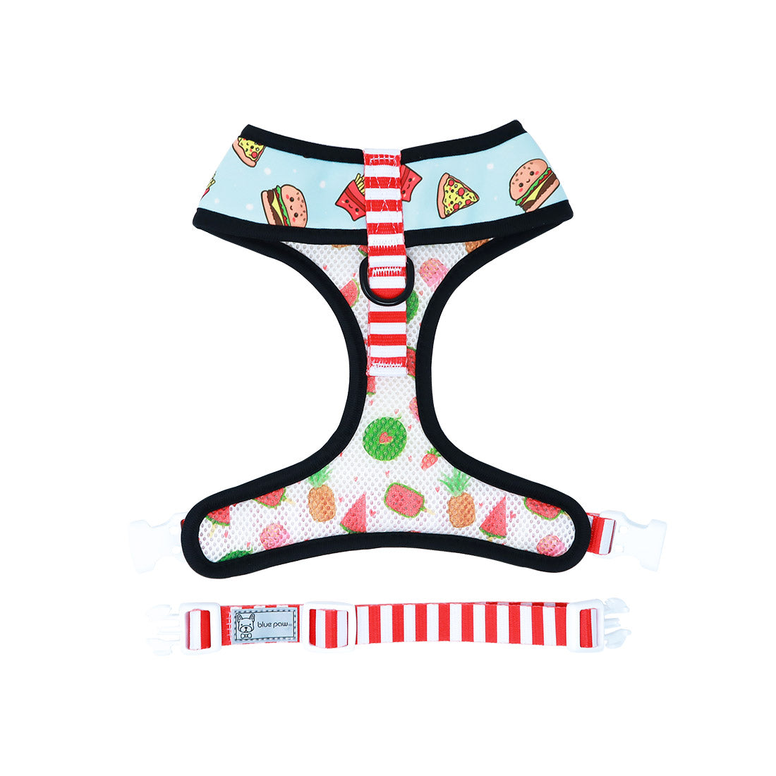 Reversible Dog Harness - Cheat Day (Blue Paw Co. - FINAL SALE)