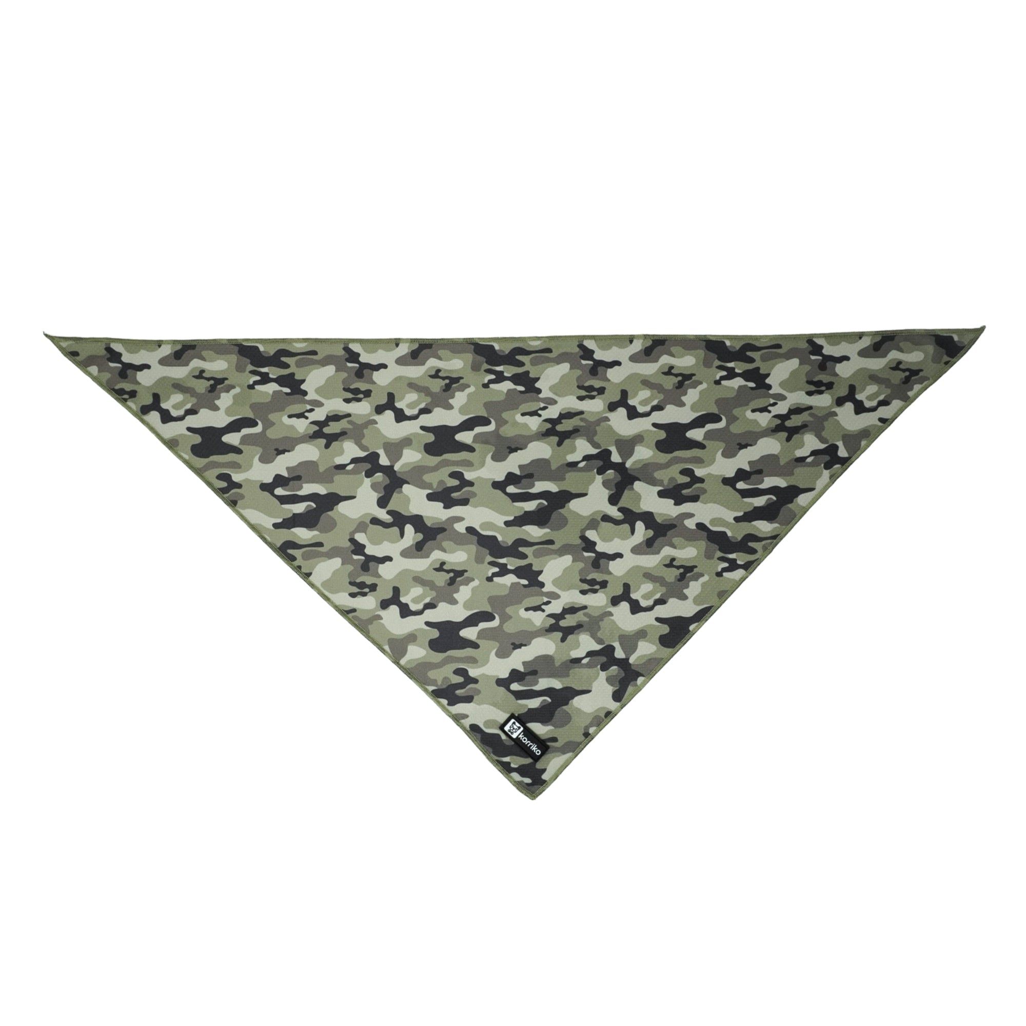 Cooling Dog Bandana - Green Camo (Final Sale)