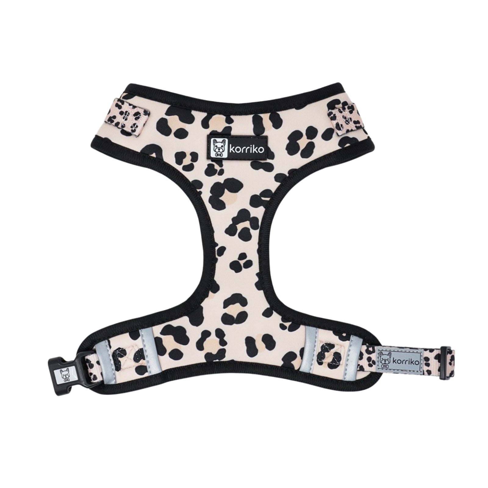 Adjustable Dog Harness - Leopard