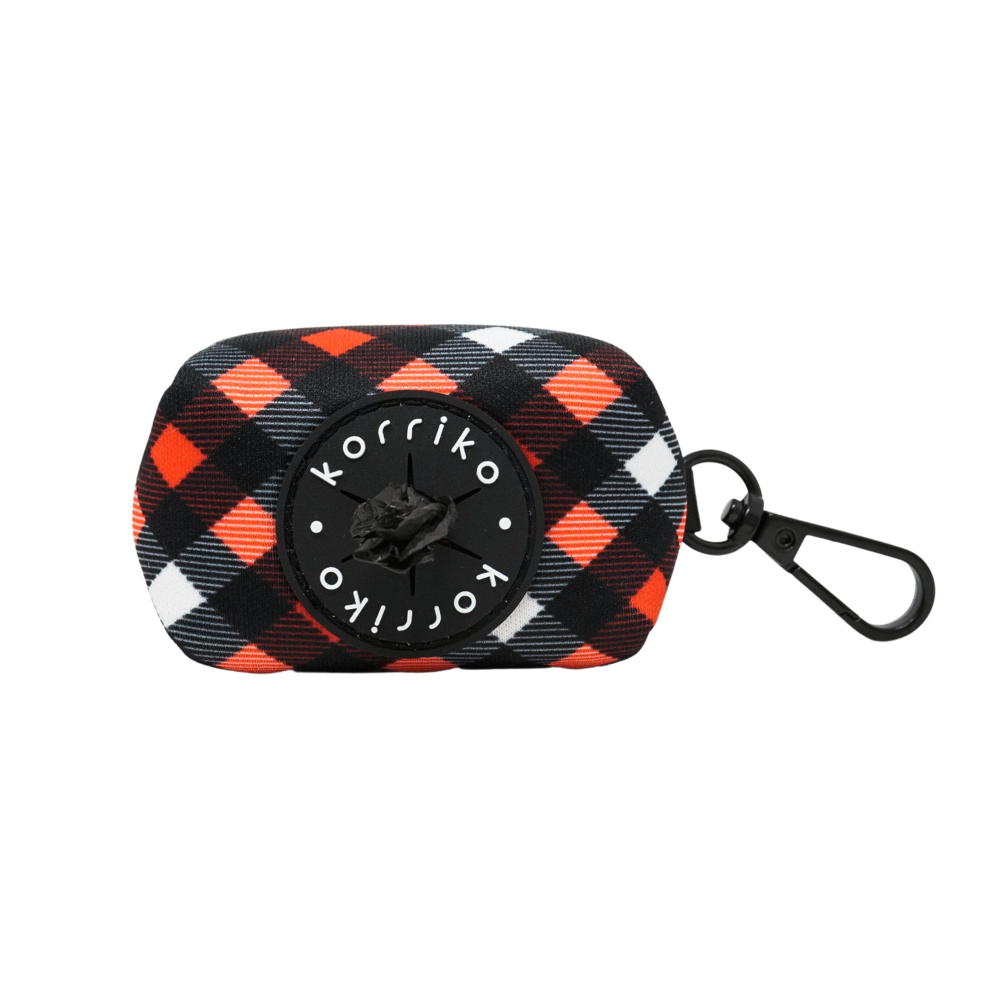 Poop Bag Dispenser - Red Plaid (Final Sale)